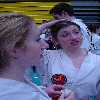 Eliz and Ciara are tired after posing for all those photos.