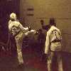 Aoife throws out a kick