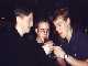 Colm decided to be a part of the usual Chris and Pat drinking photo.