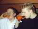 Pat is left trailing as Mark just swallows his pint whole..