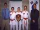 The winning ladies team in the 98-99 Intervarsities