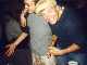 Good old Colm managed to spill his drink over Chris ...