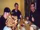 The lads having dinner in Dans house.