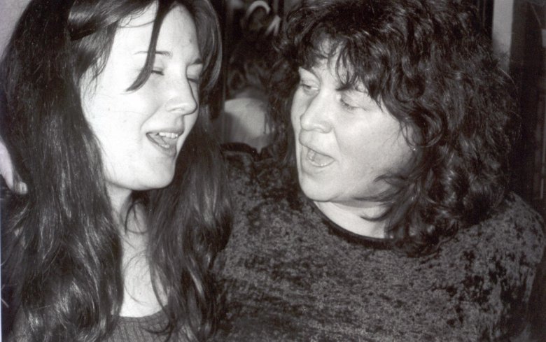 Katel & Brigitte Klareg at Ballyvaughan 2001
