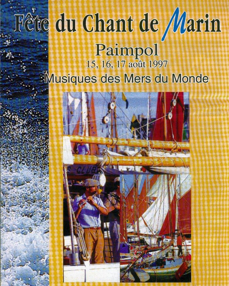 Fête du Chant de Marin, Paimpol 1997 Poster