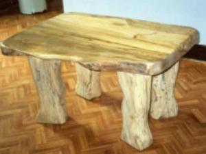 Hand Crafted Wooden Coffee Table