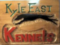  Carved Sign in Wood.