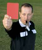 red card