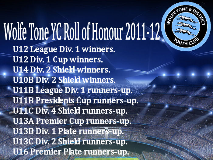 Roll of Honour 11-12