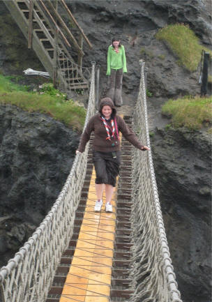 Carrick-a-rede rope bridge