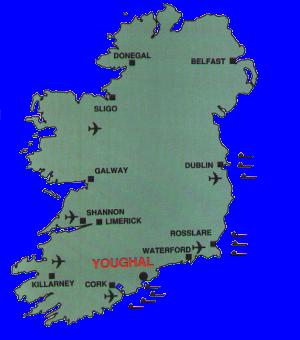 Map of Ireland (14k)